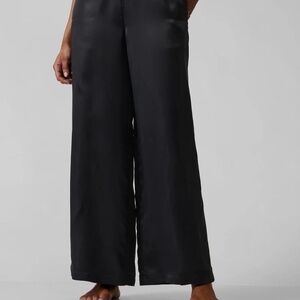 ATHLETA Calm Cool Pants Black Size Large EUC